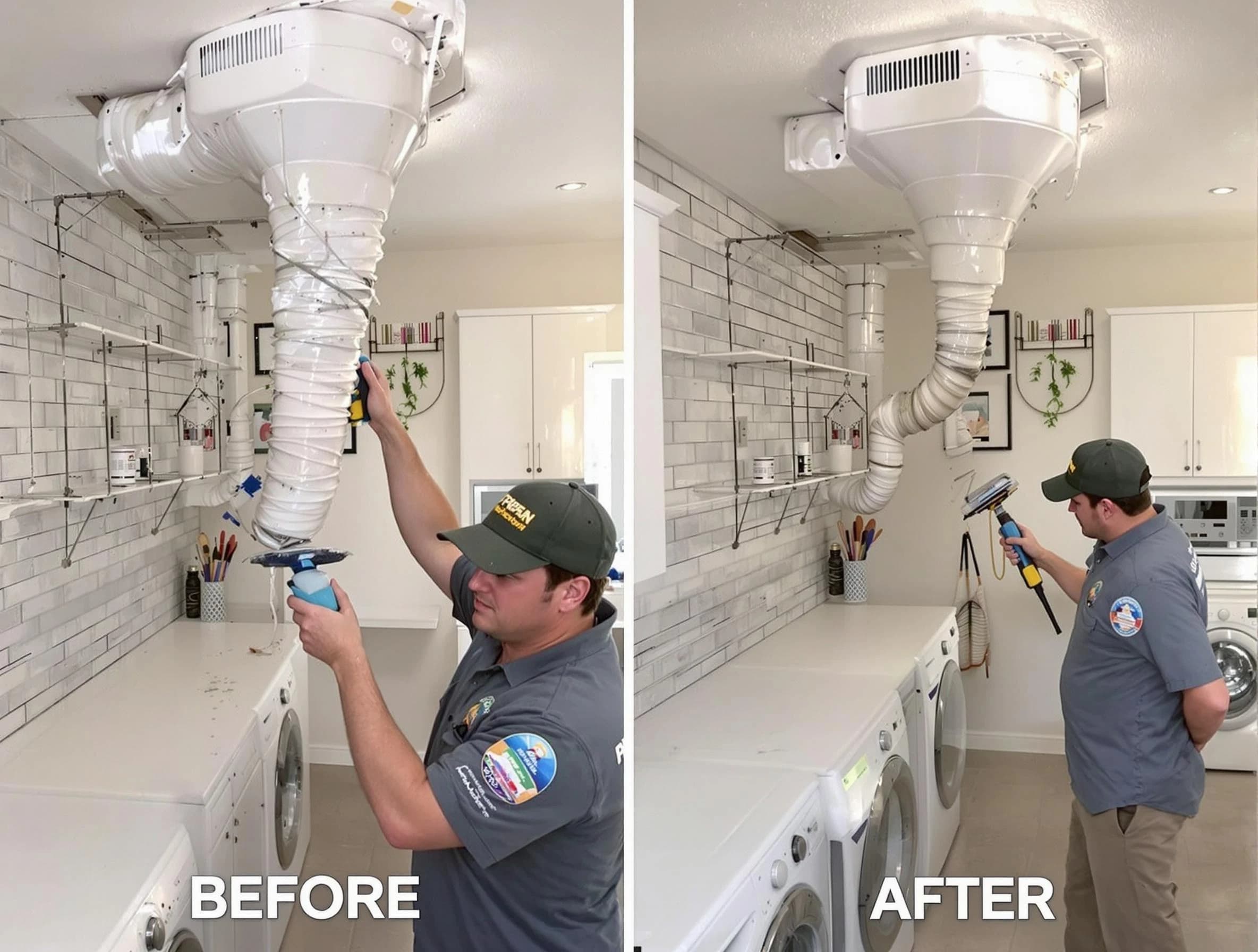 Professional dryer exhaust vent cleaning by Irondale Dryer Vent Cleaning in Irondale