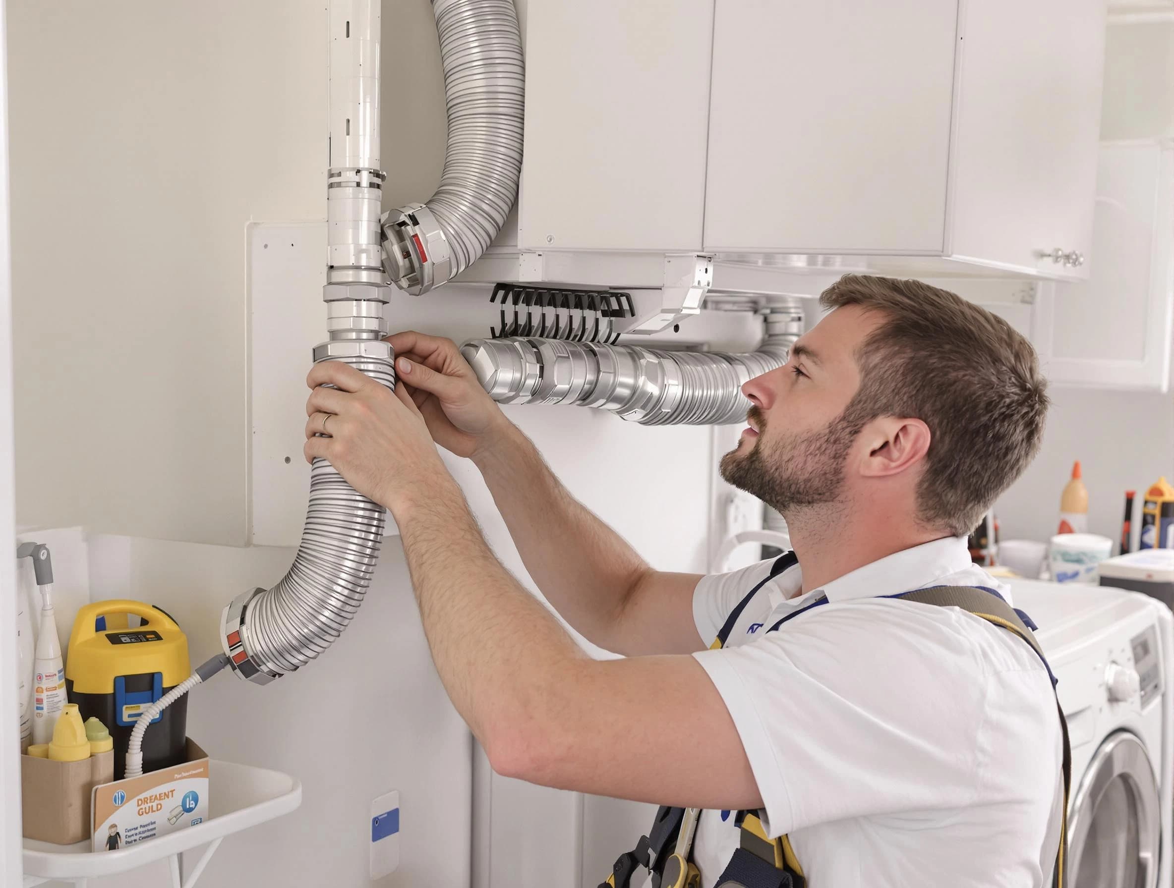 Professional dryer vent repair and installation by Irondale Dryer Vent Cleaning in Irondale