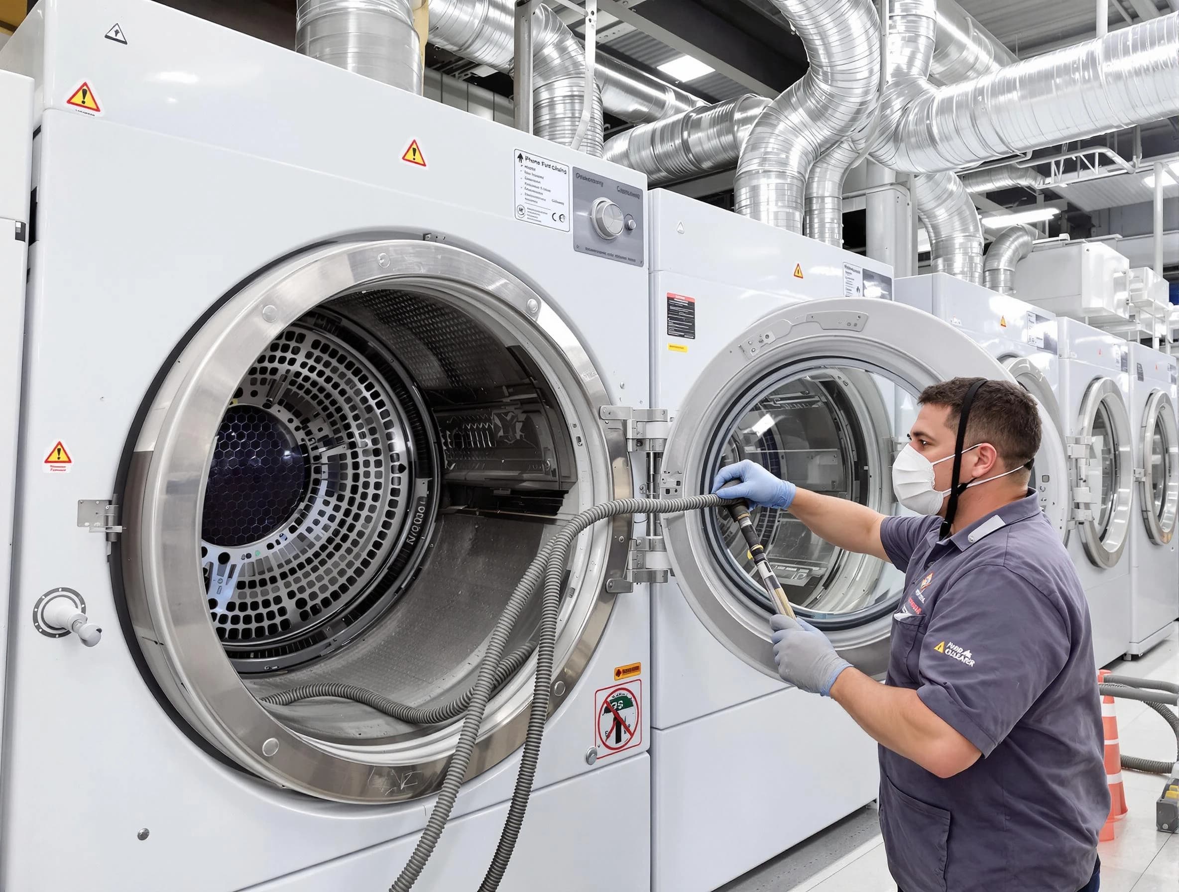 Industrial-grade dryer vent cleaning by Irondale Dryer Vent Cleaning in Irondale